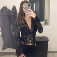 Load image into Gallery viewer, Panter Fashion Paris Lace Top