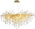 Load image into Gallery viewer, Postmodern Light Luxury Chandelier Water Drop Crystal Lamp Atmosphere