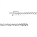 Load image into Gallery viewer, 14K White Gold 5.0 Cttw Diamond" Classic Tennis Bracelet for Women (H-I Color, SI1-SI2 Clarity) - 7" Inches