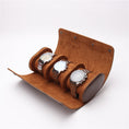 Load image into Gallery viewer, Watch Storage Case 3 Slots PU Leather