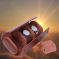 Load image into Gallery viewer, Watch Storage Case 3 Slots PU Leather