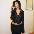 Load image into Gallery viewer, Panter Fashion Paris Lace Top