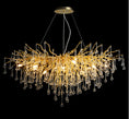 Load image into Gallery viewer, Postmodern Light Luxury Chandelier Water Drop Crystal Lamp Atmosphere