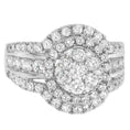 Load image into Gallery viewer, 14k White Gold 2ct TDW Diamond Engagement Ring (H-I,SI2-I1)