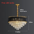 Load image into Gallery viewer, Creative Crystal Living Room Chandelier Nordic Simple Light Luxury American