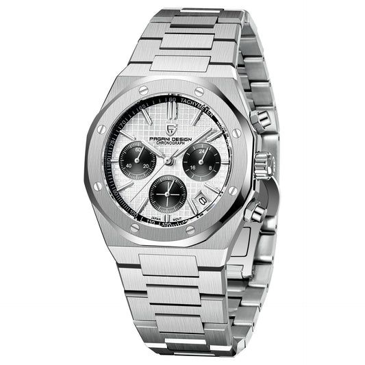 Men's Watch Quartz 6 Hand Chronograph Business watch