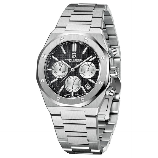 Men's Watch Quartz 6 Hand Chronograph Business watch