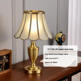 Load image into Gallery viewer, American Designer Retro All Copper Royal Swan Desk Lamps