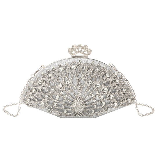 Diamond Women's Dinner Open Screen Banquet Bag Fashion