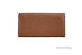 Load image into Gallery viewer, Burberry Porter Tan Leather Branded Embossed Clutch Flap Wallet
