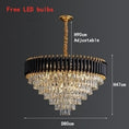 Load image into Gallery viewer, Creative Crystal Living Room Chandelier Nordic Simple Light Luxury American