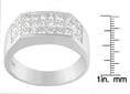 Load image into Gallery viewer, Men's 14k White Gold 2 1/2 ct TDW Diamond Cluster Ring (G-H, VS1-VS2)