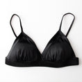 Load image into Gallery viewer, Silk Breathable High-grade Silk French Suit Thin Underwear Triangle Cup Small Chest Female Mulberry Silk Bra Bra