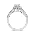 Load image into Gallery viewer, 14K White Gold 1.15 Cttw Princess Diamond Center Engagement Ring with Split Shank (H-I Color, I1-I2 Clarity)