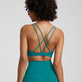 Load image into Gallery viewer, Solid Strap Shockproof Fitness Top
