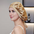 Load image into Gallery viewer, Royal Personality Silk Nightcap hair protector Women