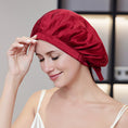 Load image into Gallery viewer, Royal Personality Silk Nightcap hair protector Women
