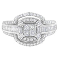 Load image into Gallery viewer, 14KT White Gold Diamond Cocktail Ring (1 1/4 cttw, H-I Color, SI2-I1 Clarity)