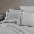 Load image into Gallery viewer, Hobby Modal Silk Double Bedlinen, Light Gray