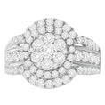 Load image into Gallery viewer, 14k White Gold 2ct TDW Diamond Engagement Ring (H-I,SI2-I1)