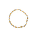 Load image into Gallery viewer, 14K Yellow Gold 4.00 Cttw Diamond Woven Composite Cluster and S-Link Bracelet (I-J Color, I1-I2 Clarity) - 7" Inches