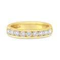 Load image into Gallery viewer, 18K Yellow Gold Diamond Wedding Band Ring (1 Cttw, H-I Color, SI2-I1 Clarity)