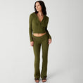 Load image into Gallery viewer, Flared knitted trainer suit