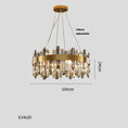 Load image into Gallery viewer, Crystal Chandelier Living Room Lights Simple