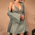 Load image into Gallery viewer, 100% Silk Pajama Sets sexy & Elegance