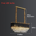 Load image into Gallery viewer, Creative Crystal Living Room Chandelier Nordic Simple Light Luxury American