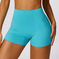 Load image into Gallery viewer, High Waist Yoga Shorts Belly Contracting Peach Hip Lifting Sport Shorts