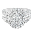 Load image into Gallery viewer, 14k White Gold 2ct TDW Diamond Engagement Ring (H-I,SI2-I1)
