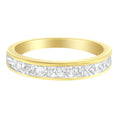 Load image into Gallery viewer, 14KT Yellow Gold Diamond Channel Band Ring (1 cttw, H-I Color, SI2-I1 Clarity)