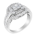 Load image into Gallery viewer, 14KT White Gold Diamond Cocktail Ring (1 1/4 cttw, H-I Color, SI2-I1 Clarity)