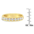 Load image into Gallery viewer, 18K Yellow Gold Diamond Wedding Band Ring (1 Cttw, H-I Color, SI2-I1 Clarity)
