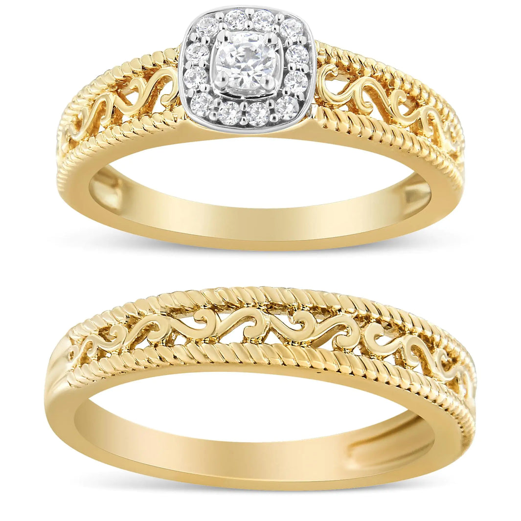 18k Gold Parfait Diamond engagement ring, VISIONAIRE DESIGNER ROYAL JEWELRY COLLECTION