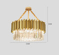 Load image into Gallery viewer, Modern Minimalist Light Luxury Crystal Living Room Glass Round Lamps
