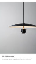 Load image into Gallery viewer, Modern Minimalist Dining Room Chandelier Nordic Minimalist Bedroom Bedside Chandelier Black
