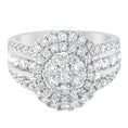 Load image into Gallery viewer, 14k White Gold 2ct TDW Diamond Engagement Ring (H-I,SI2-I1)
