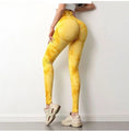 Load image into Gallery viewer, Tie-Dyed Peach Hip-Lifting Fitness High-Waist Pants Women'S Tight-Fitting Stretch Yoga Seamless And Quick-Drying Hip Sports Trousers
