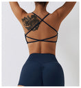 Load image into Gallery viewer, Gym open back fitness top
