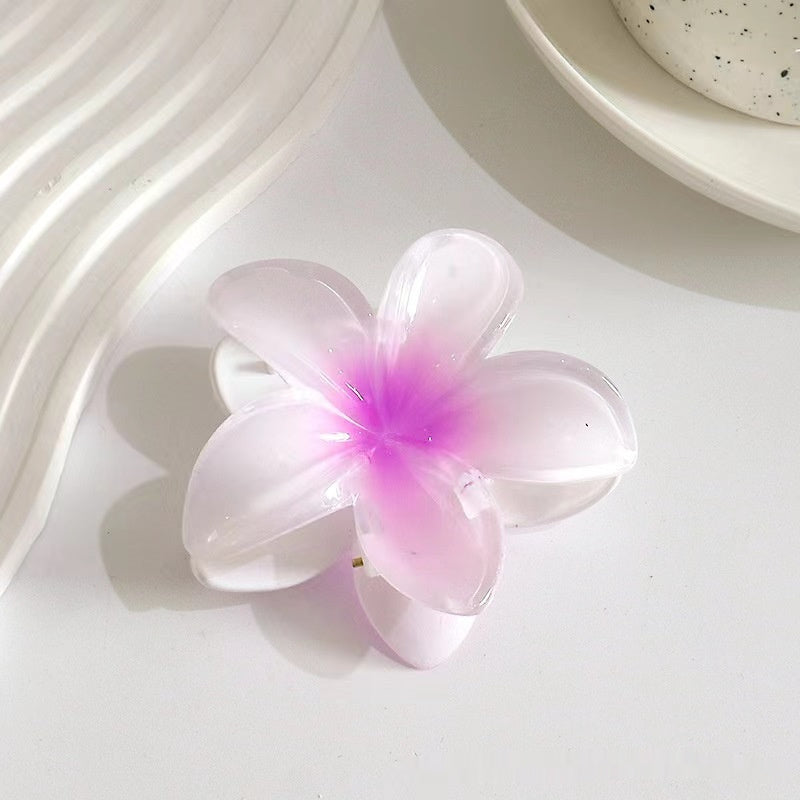 Colorful Flower hair clip