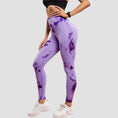 Load image into Gallery viewer, Tie-Dyed Peach Hip-Lifting Fitness High-Waist Pants Women'S Tight-Fitting Stretch Yoga Seamless And Quick-Drying Hip Sports Trousers
