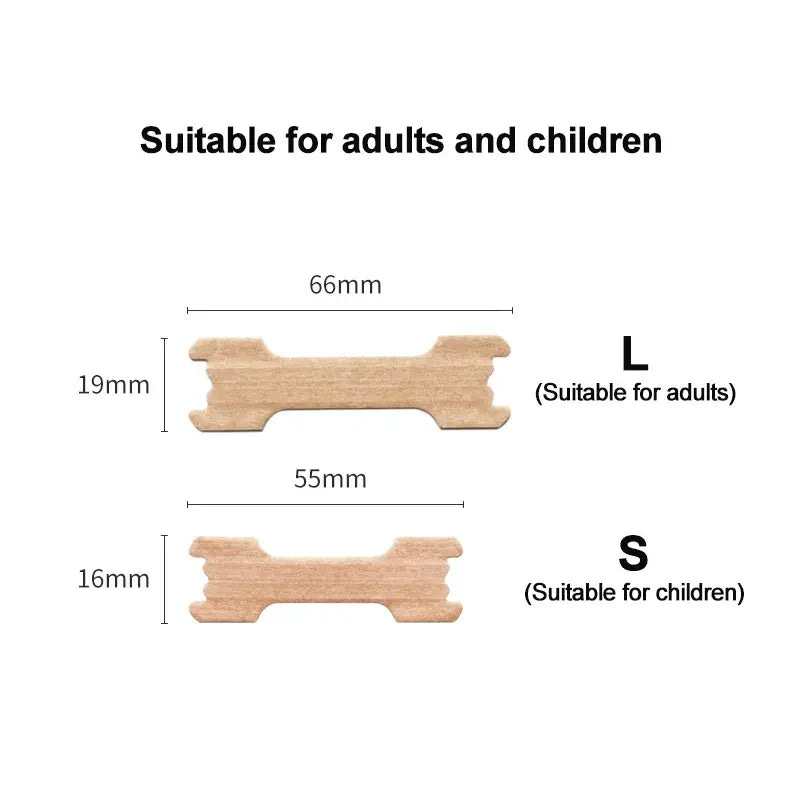 Breath supporting nose strips