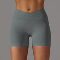 Load image into Gallery viewer, Women's Fashion Simple High Waist Stretch Running Workout Shorts
