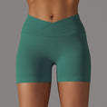 Load image into Gallery viewer, Women's Fashion Simple High Waist Stretch Running Workout Shorts
