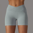 Load image into Gallery viewer, Women's Fashion Simple High Waist Stretch Running Workout Shorts
