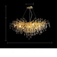 Load image into Gallery viewer, Postmodern Light Luxury Chandelier Water Drop Crystal Lamp Atmosphere
