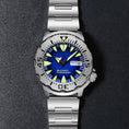 Load image into Gallery viewer, Men's Stainless Steel Luminous Waterproof Mechanical Action Watch
