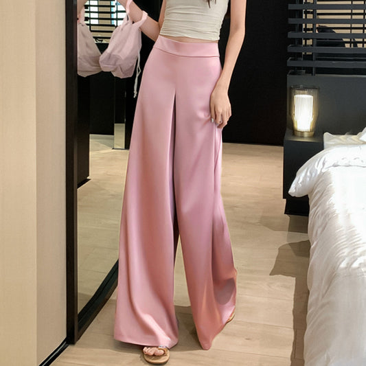 Satin Wide Leg Pants